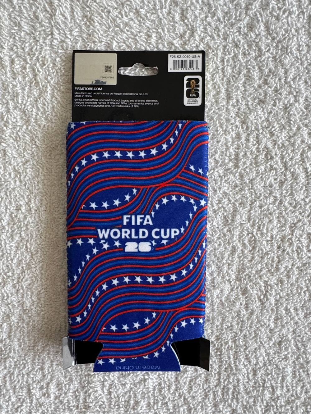 FIFA World Cup Blue “We Are 2026” Slim Can Cover